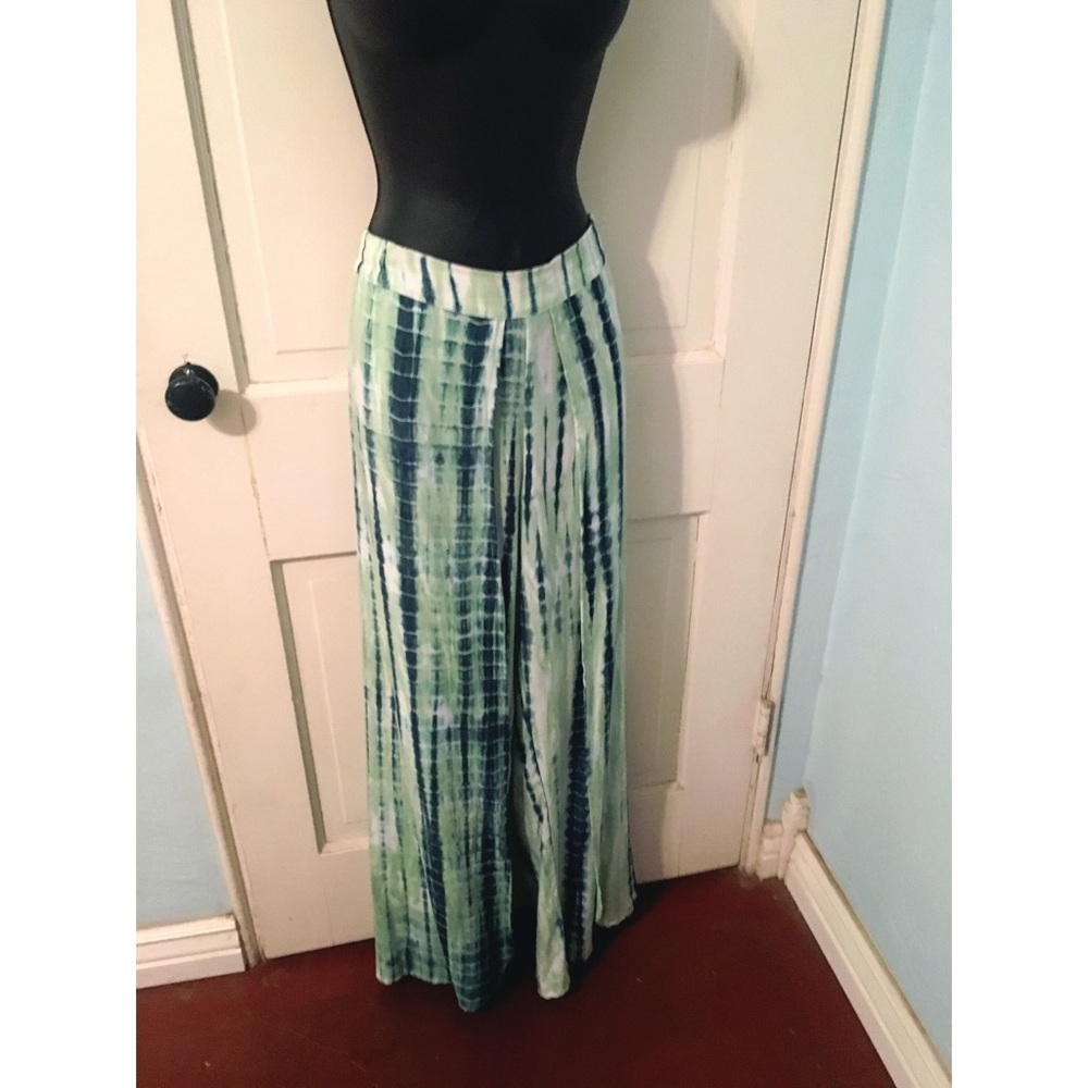 Brand new Santiki Tie Dye open Flow palazzo pants